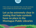 Hate symbol found at the Carnegie Library Teaser image
